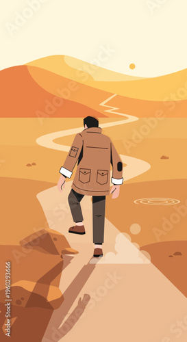 Journey Through Desert Sands An Adventurous Solo Expedition