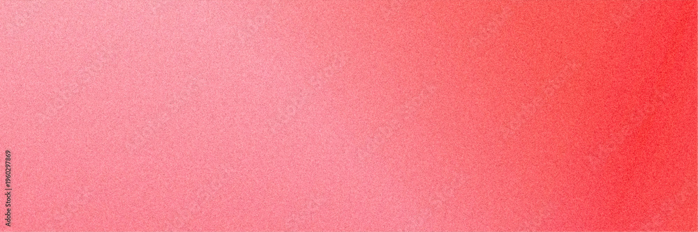 Fototapeta premium Energetic coral red gradient with subtle grain for bold, modern designs, ideal for sale banners, social media campaigns, event posters or eye-catching web headers.