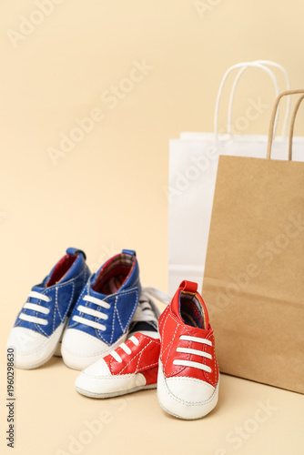 Different baby booties and ...