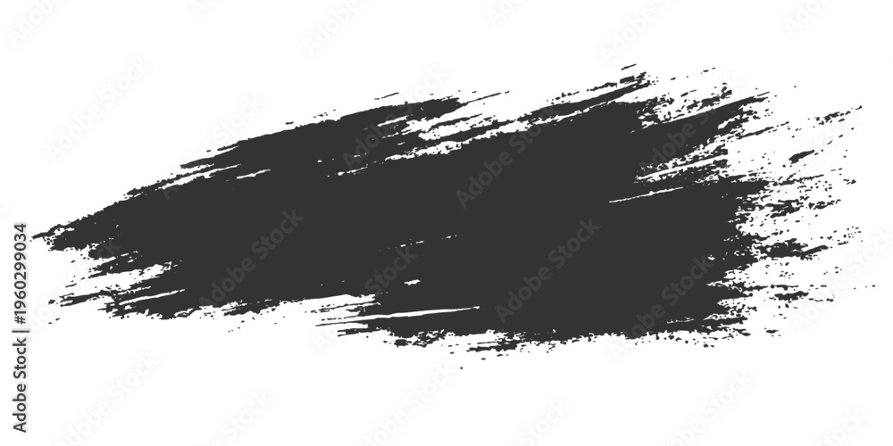 Fototapeta premium An abstract grunge background featuring dark black ink splat textures and liquid paint splashes creates a gritty vector design element with artistic stains and a dirty spray pattern border