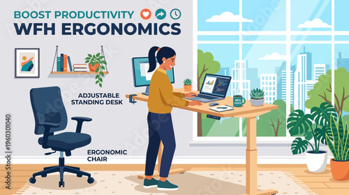 WFH Ergonomics for Boosting Productivity