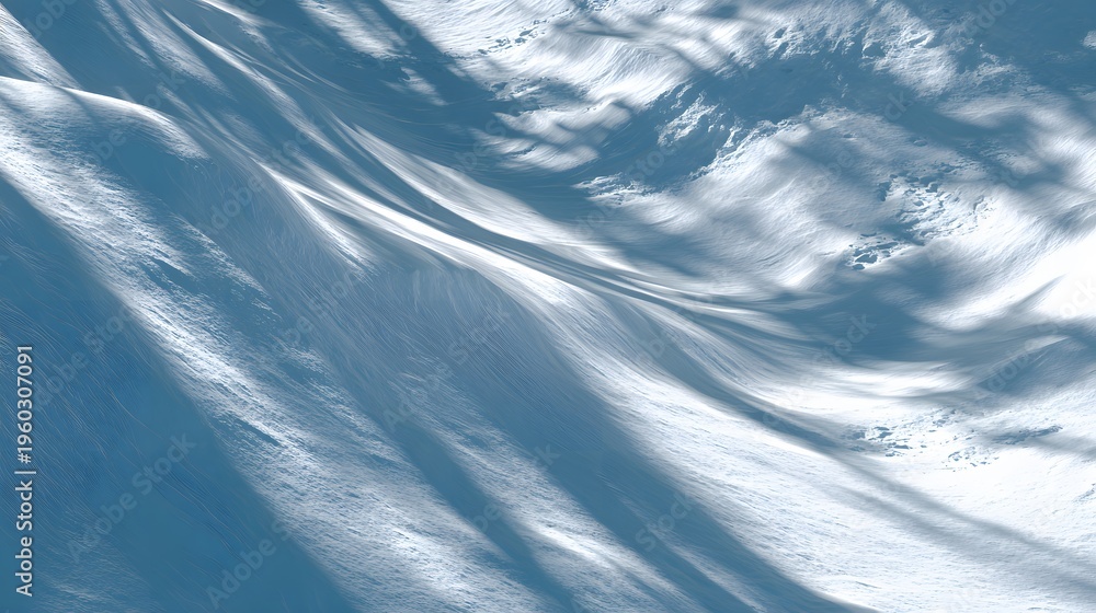 Obraz premium Abstract Blue Fluid Waves and Swirling Cloud Patterns Creating Dynamic Motion and Texture in a Stunning Natural Scene
