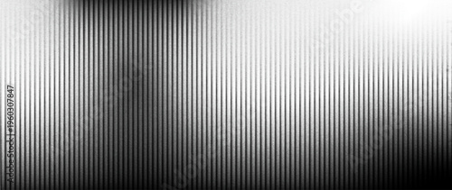 Abstract black and white spectral gradient with grain. Vector banner for prints, posters, wallpaper, covers, and interior design.