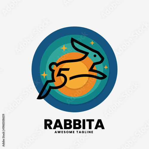 An artistic representation of a swift rabbit in motion embodies themes of agility and excitement, with vibrant colors that evoke energy and enthusiasm for freedom.