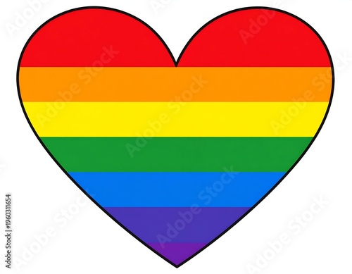 Rainbow Heart - Symbol of Love, Diversity, and LGBTQ Pride. Free Download Rainbow Heart - Symbol of Love, Diversity, and LGBTQ Pride. - GFXLoad