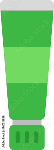 わさびチューブのアイコンのイラスト