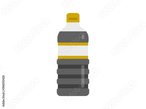 醤油ボトルのアイコンのイラスト