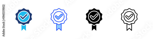 Quality Multi Style Icon Set Vector 