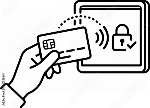 Contactless Credit Card Payment.