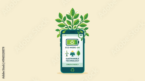 Eco Friendly Mobile Phone Technology.
