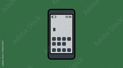 Mobile phone with calculator.