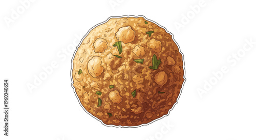 Crispy Indian Fritter with Herbs