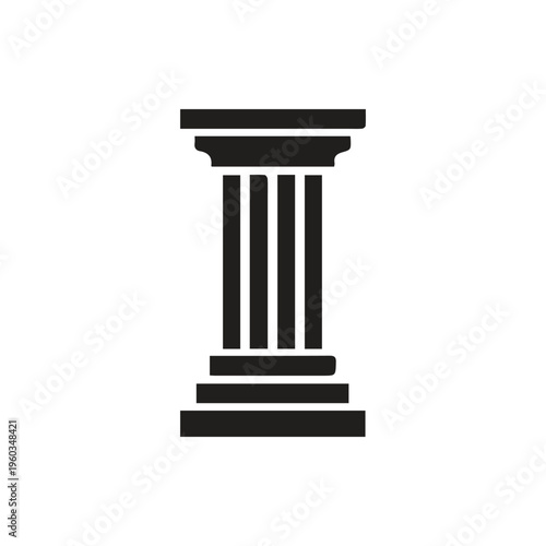 Timeless Architectural Column Symbol of Strength Stability and Justice