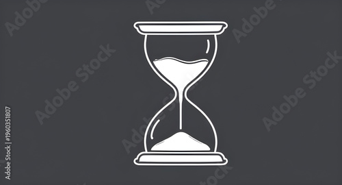 hourglass vector illustration, sand timer illustration, time symbol illustration, countdown timer illustration, time clock illustration, deadline timer illustration, time measurement illustration, tim
