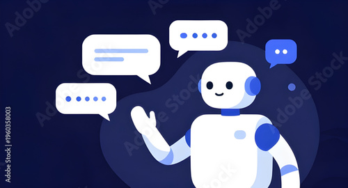 ai robot, chatbot concept, robot chatbot, artificial intelligence, machine learning, neural network, digital technology, futuristic technology, automation system, data processing, coding software, tec