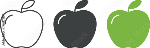 Grilled sausage vector icon set featuring minimalist outline silhouette and colored illustrations for barbecue food menu and meat product design.