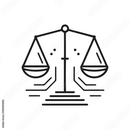 Balanced Scales of Justice A Modern Symbol for Law and Equality