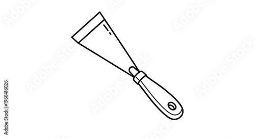 Paint Scraper Tool, Handheld Spatula for Home Improvement and Renovation