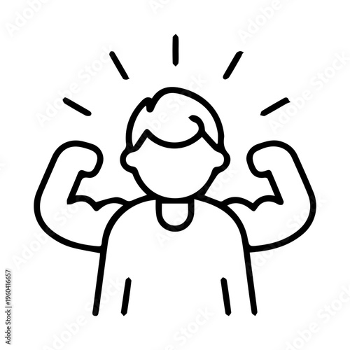 Muscular Strength Icon