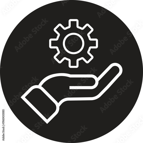 gear icon vector