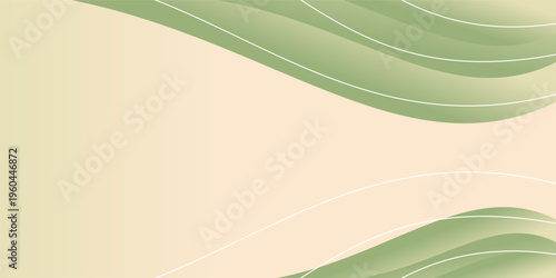 Abstract background with green leaf pattern. Free copyspace area design