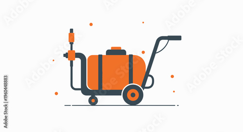 Portable Sprayer Cart Industrial Equipment For Agricultural Pest Control Applications