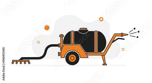 Tractor Drawn Sprayer Machine For Agricultural Purposes