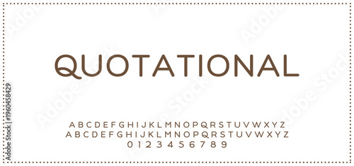 Round, Abstract technology science alphabet font. digital space typography vector illustration design