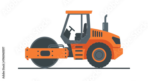 Vibratory Compactor For Road Construction Industrial Equipment