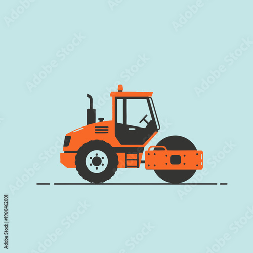 Vibratory Roller Machine For Road Construction And Compaction Work