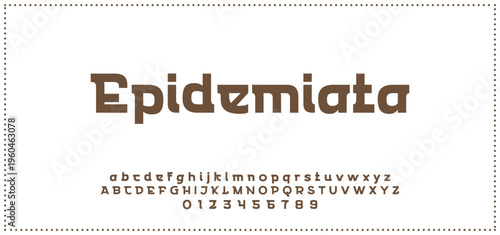 Elegant alphabet letters font and number. Typography luxury classic lettering serif fonts decorative for logo wedding vintage retro concept. vector illustration.