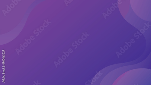 Abstract purple background with smooth flowing gradient shapes