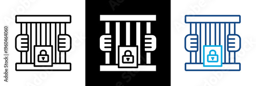 Jail Cell triple icon