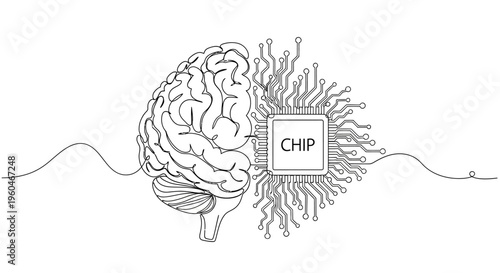 Artificial Intelligence Brain Chip Fusion: Human Mind Meets Technology