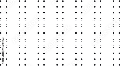 A texture in the form of double vertical stripes, which consist of flattened dots.