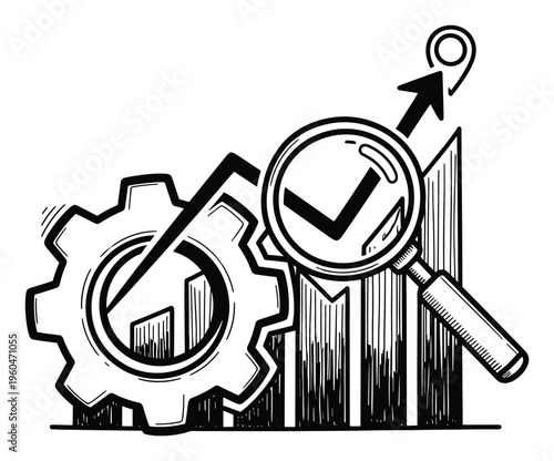 Optimizing business processes and analyzing market growth for successful strategic development and achieving specific performance targets for corporations.