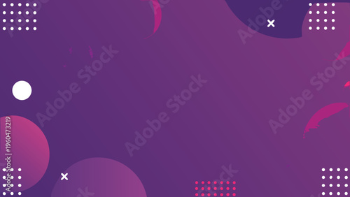 Abstract purple background with fluid shapes and dotted patterns