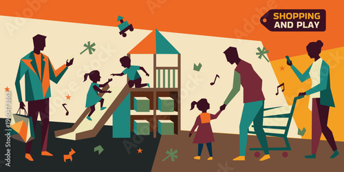 Shopping mall activities