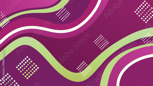 Abstract background with flowing shapes and vibrant purple hues
