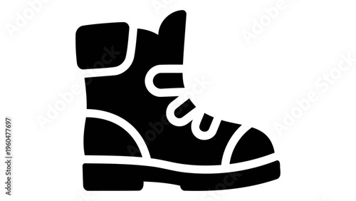 Winter boots icon