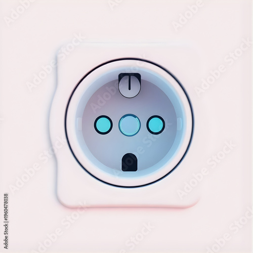 Power supply station socket