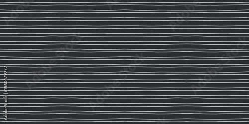 Horizontal wavy lines pattern black background white stripes seamless abstract minimal modern design texture optical illusion flowing distortion digital wallpaper repeat tile art
