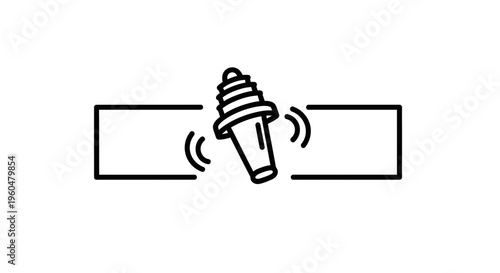 Dynamic visual representation of audio transmission and signal interaction between two points