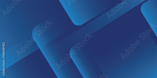 top blue background with glowing geometric lines. Modern blue gradient square shape design. Futuristic technology concept. modrn