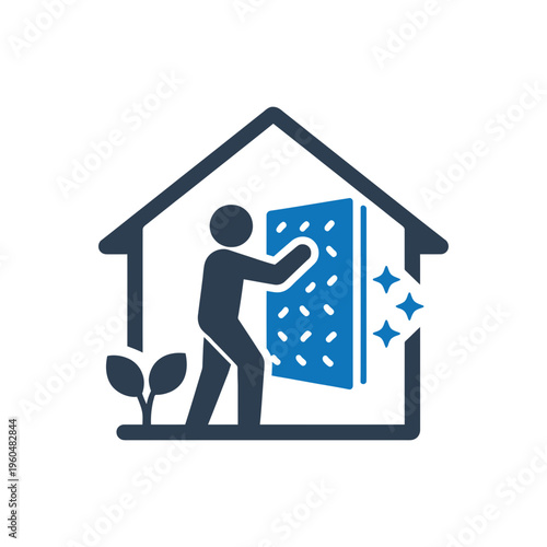 Home Energy Insulation Icon