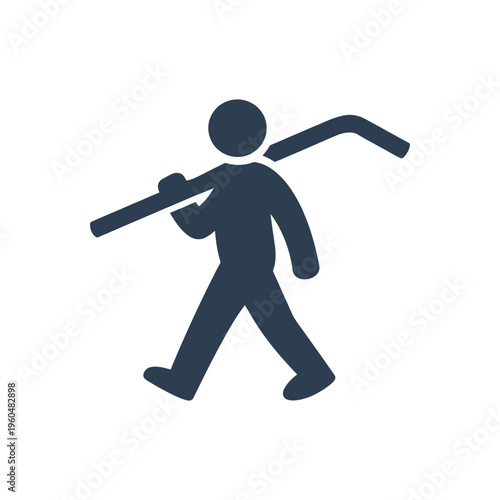 Manual Tilling Soil Prep Icon