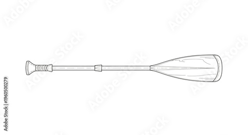 Adjustable Oar for Kayak or Canoe, Lightweight and Portable Water Sports Equipment