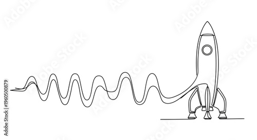 Rocket Launching with Sound Waves and Data Stream