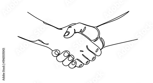 Handshake agreement, business partnership, cooperation, trust, unity, success, teamwork