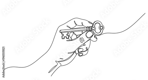 Hand holding a fishing rod.